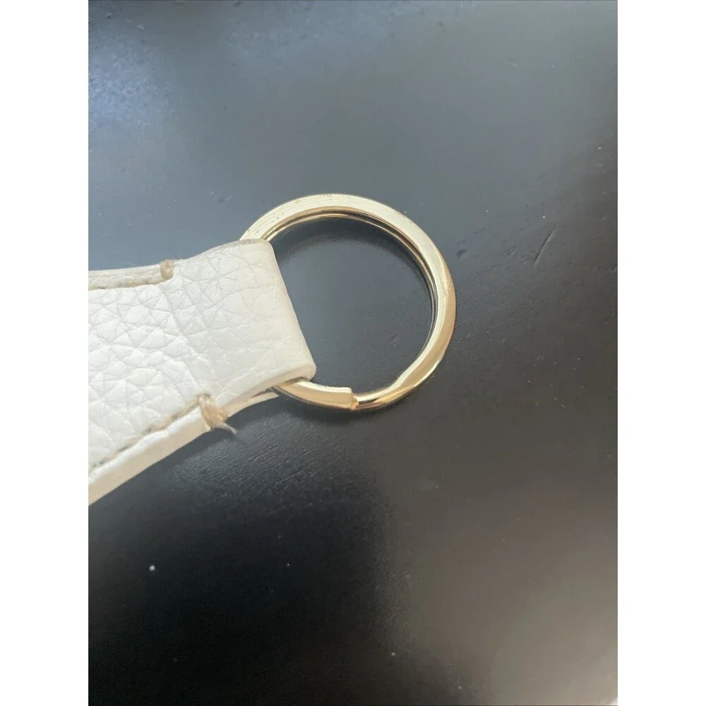 Dooney & Bourke White leather keychain Accessory
